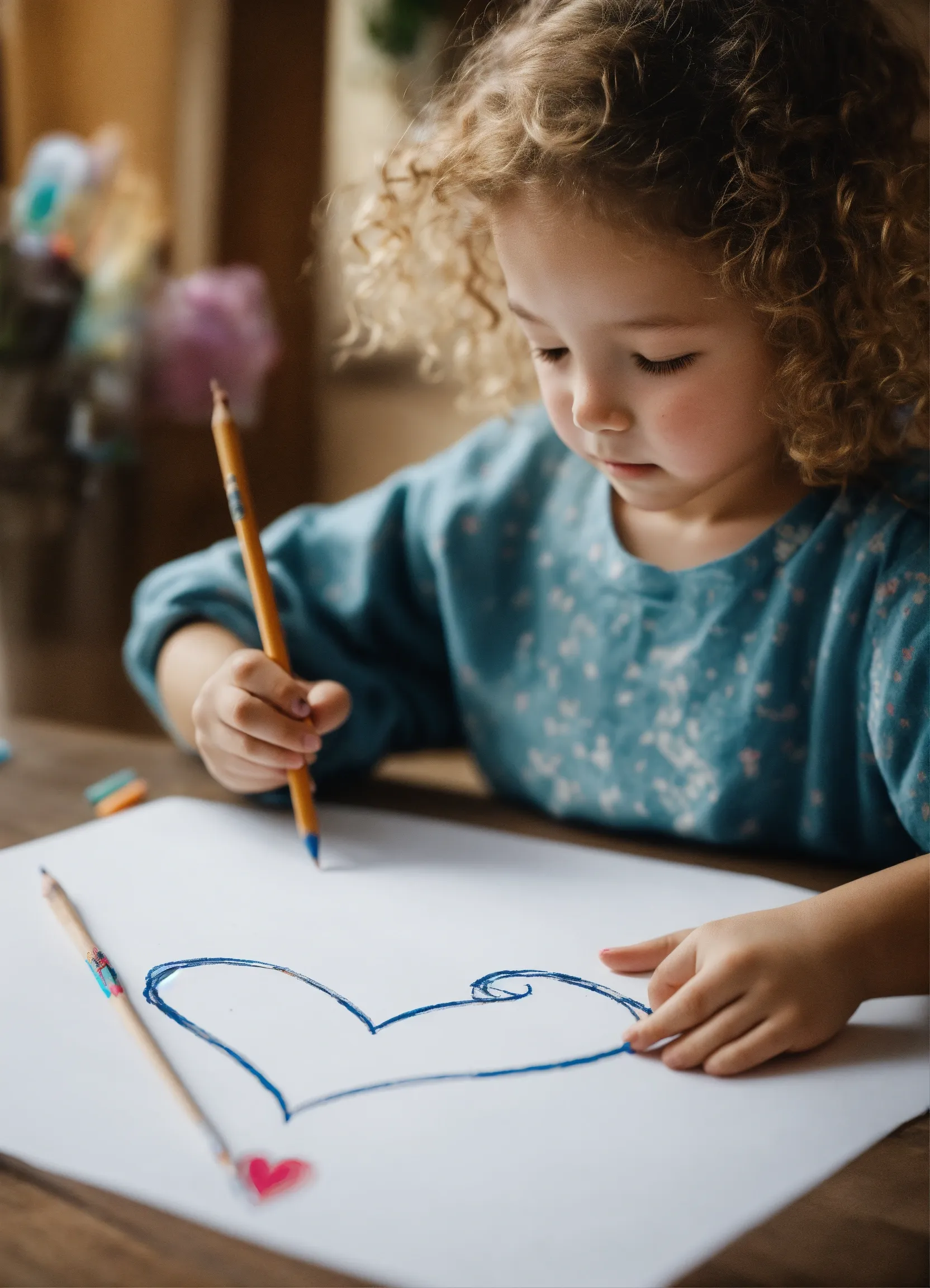 Natural kids art supplies